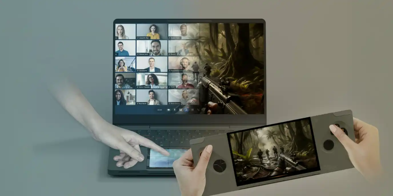 Dual Fusion Introduced: A Laptop That Transforms Into A Portable Gaming Console In Seconds