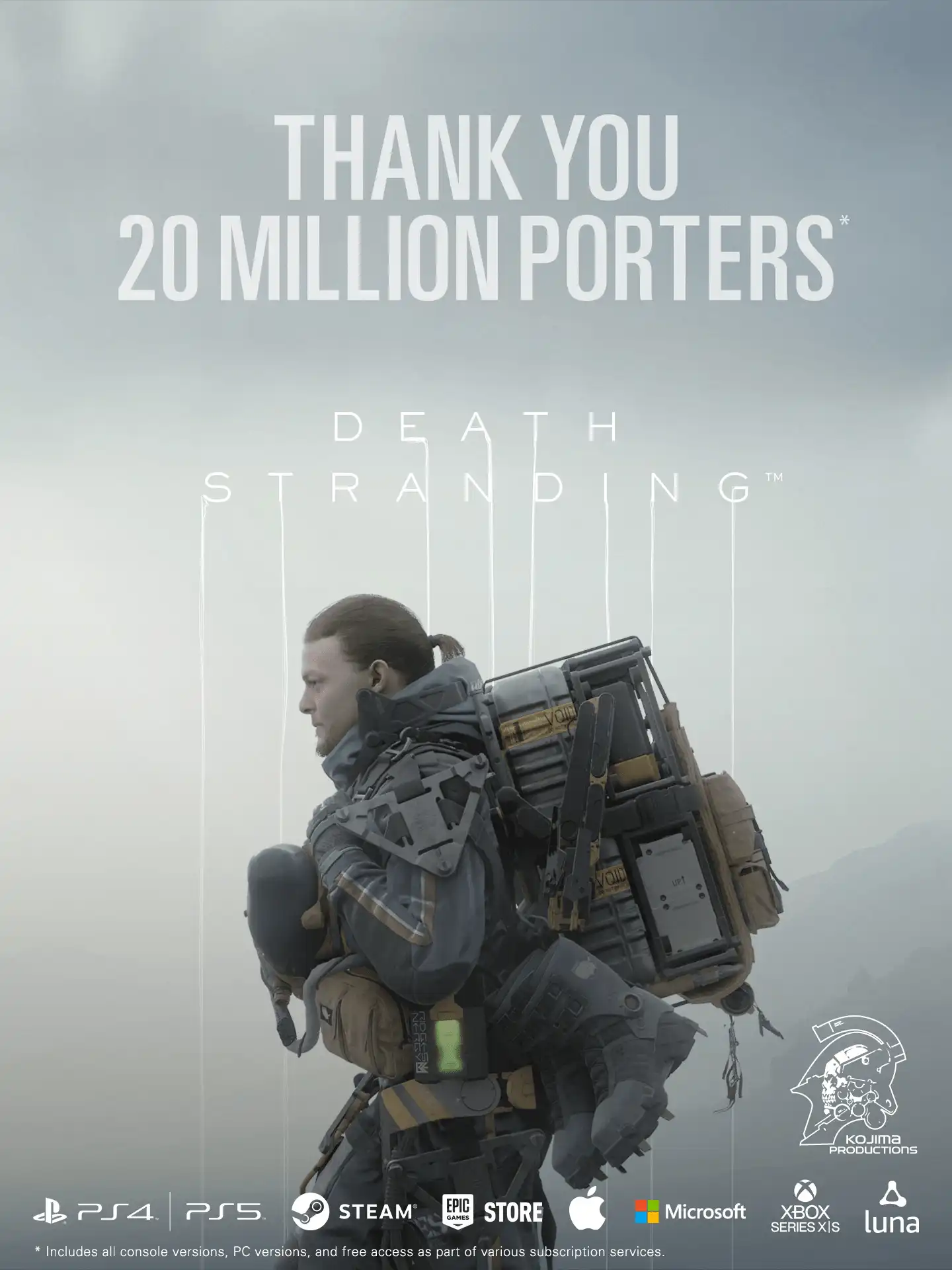 Death Stranding преодолела отметку в 20 миллионов игроков