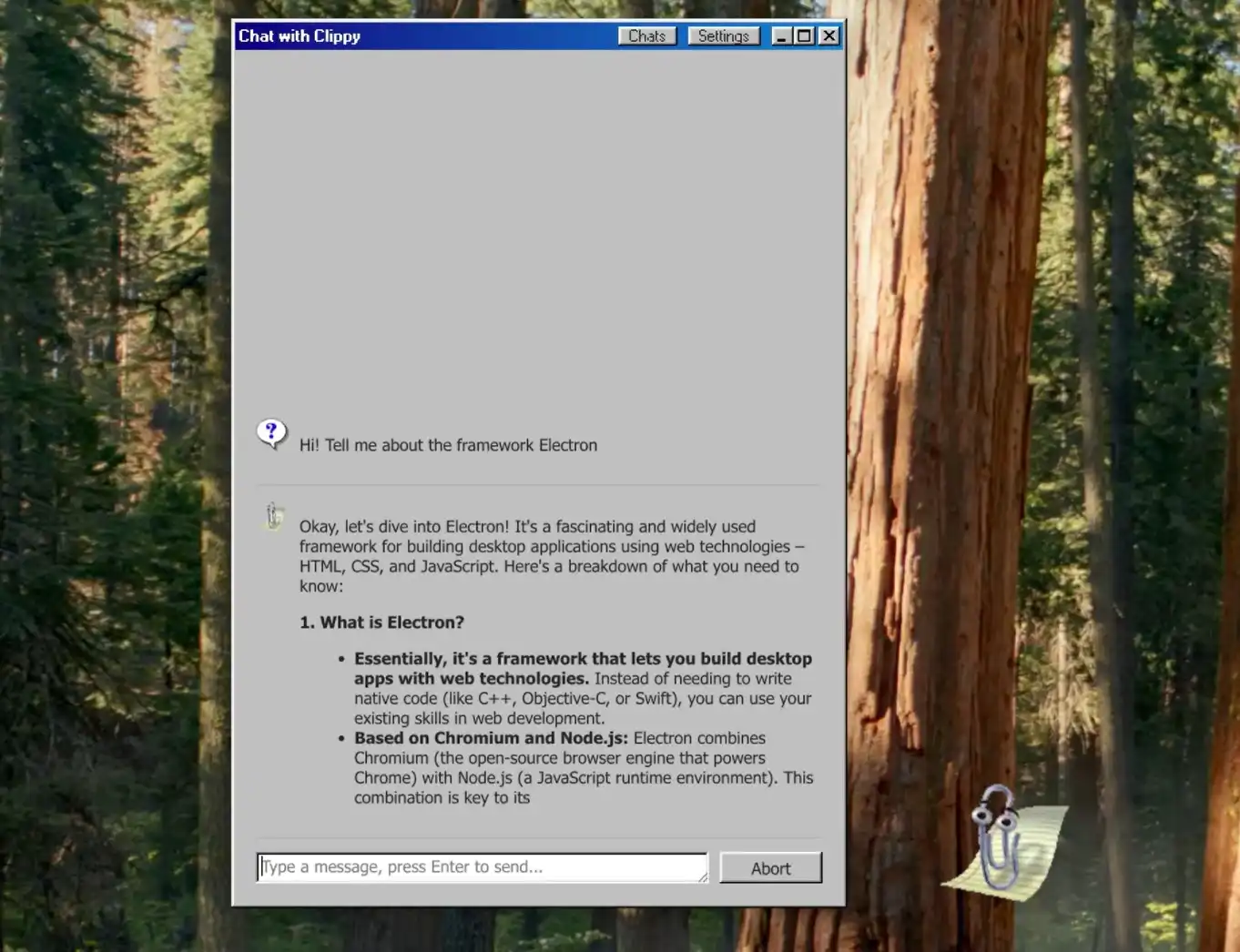 Легендарный Clippy возвращается как ИИ-ассистент с поддержкой локальных языковых моделей