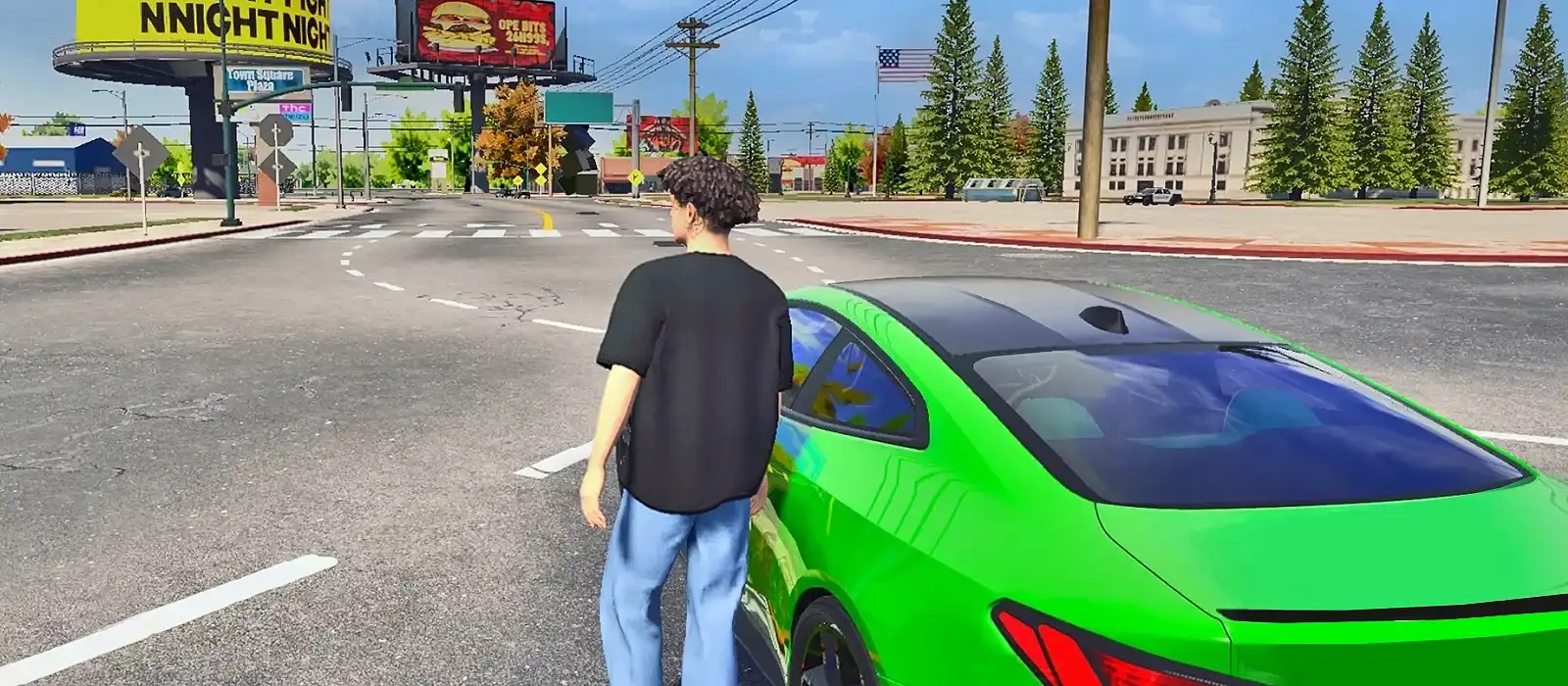 Вышла Car Driving Multiplayer - бесплатная мобильная гонка с полной свободой передвижения