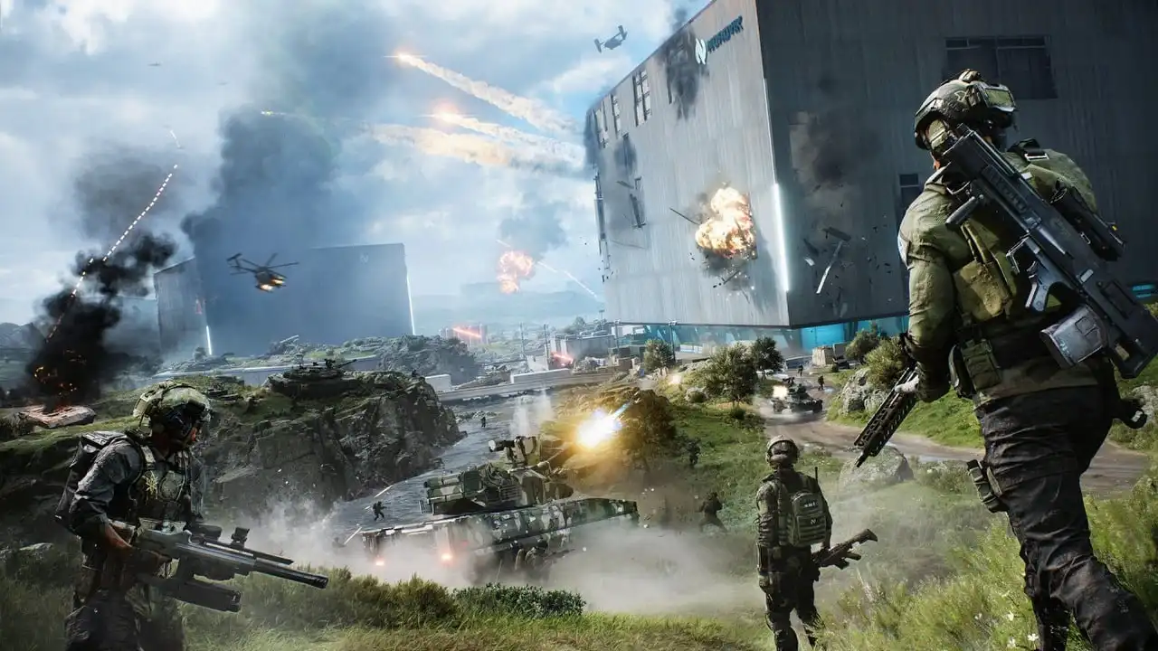 Battlefield 6 battle royale concept art leaked online thanks to data miners