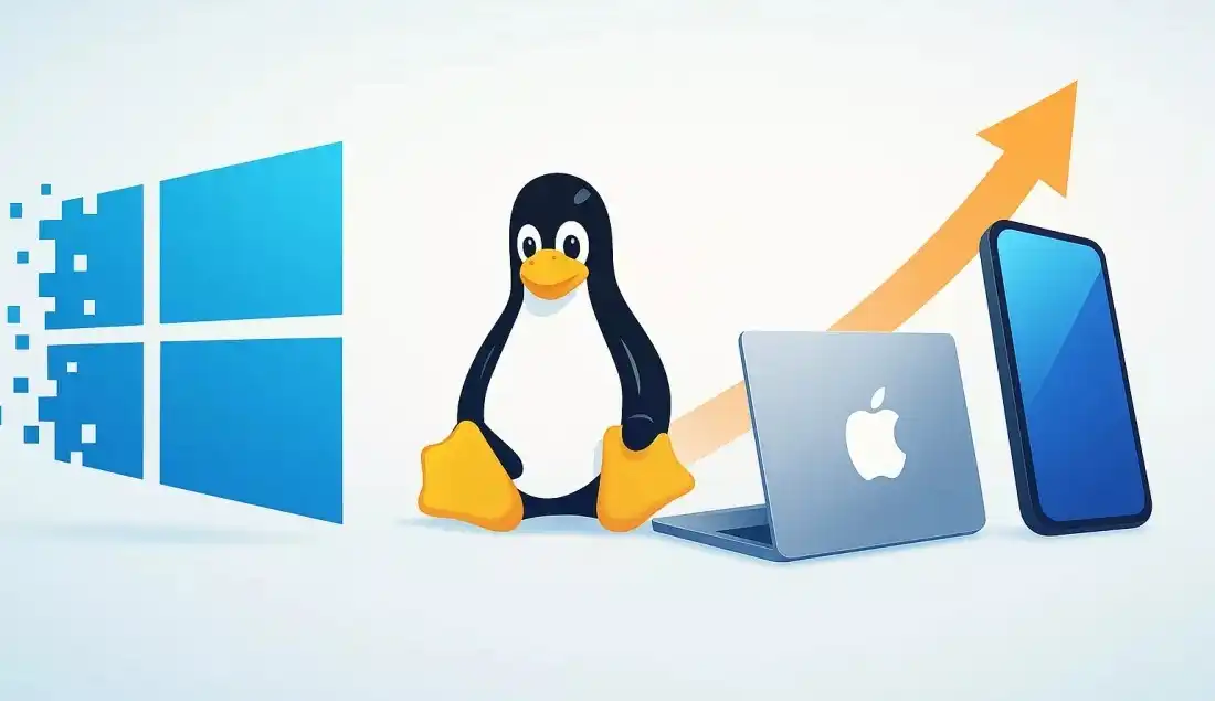 Windows потеряла 400 миллионов пользователей за последние годы