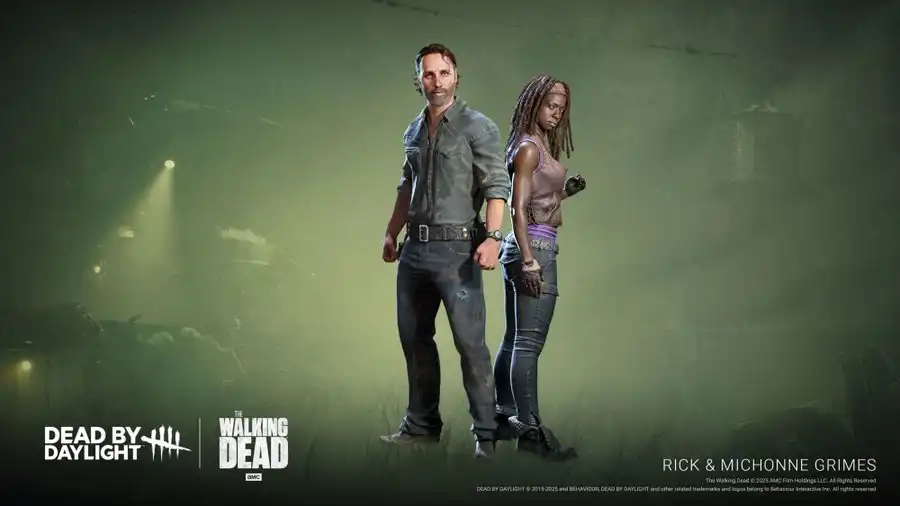 Dead by Daylight представил Рика и Мишонн из «Ходячих мертвецов» в новом DLC