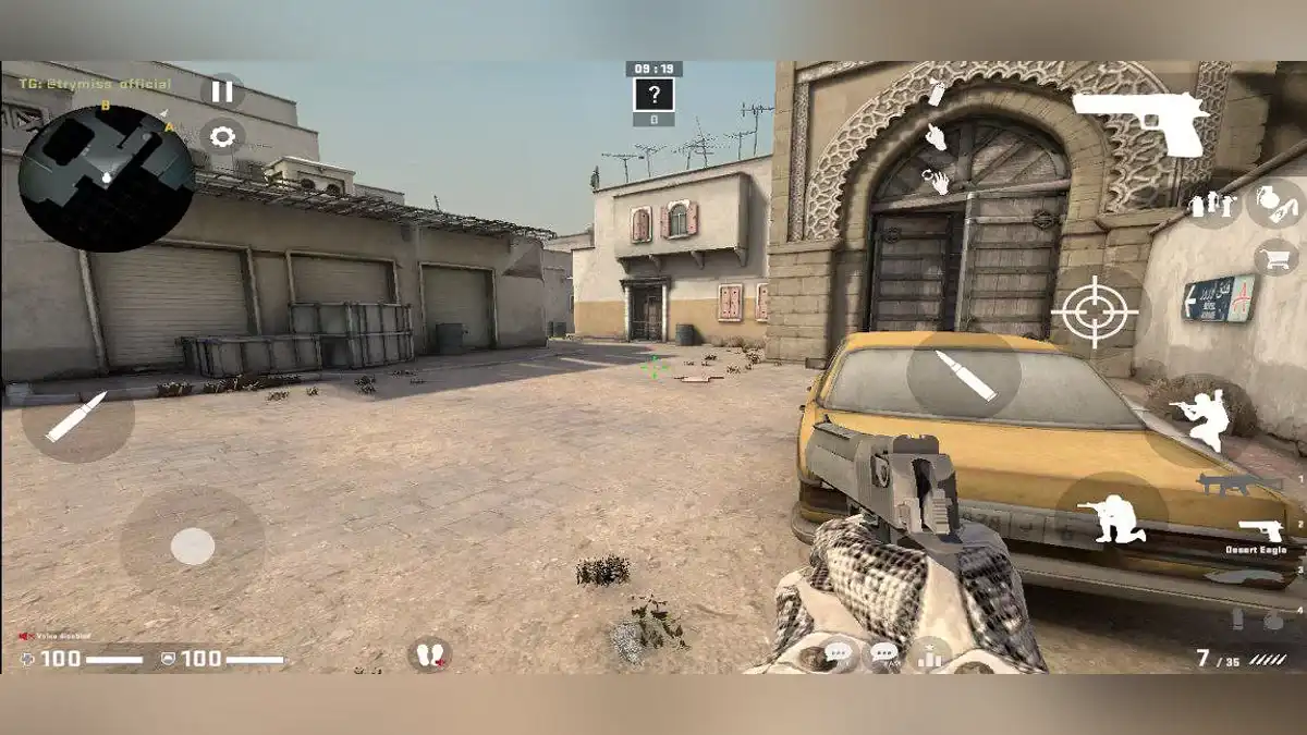 Энтузиасты представили скриншоты мобильной версии Counter-Strike: Global Offensive