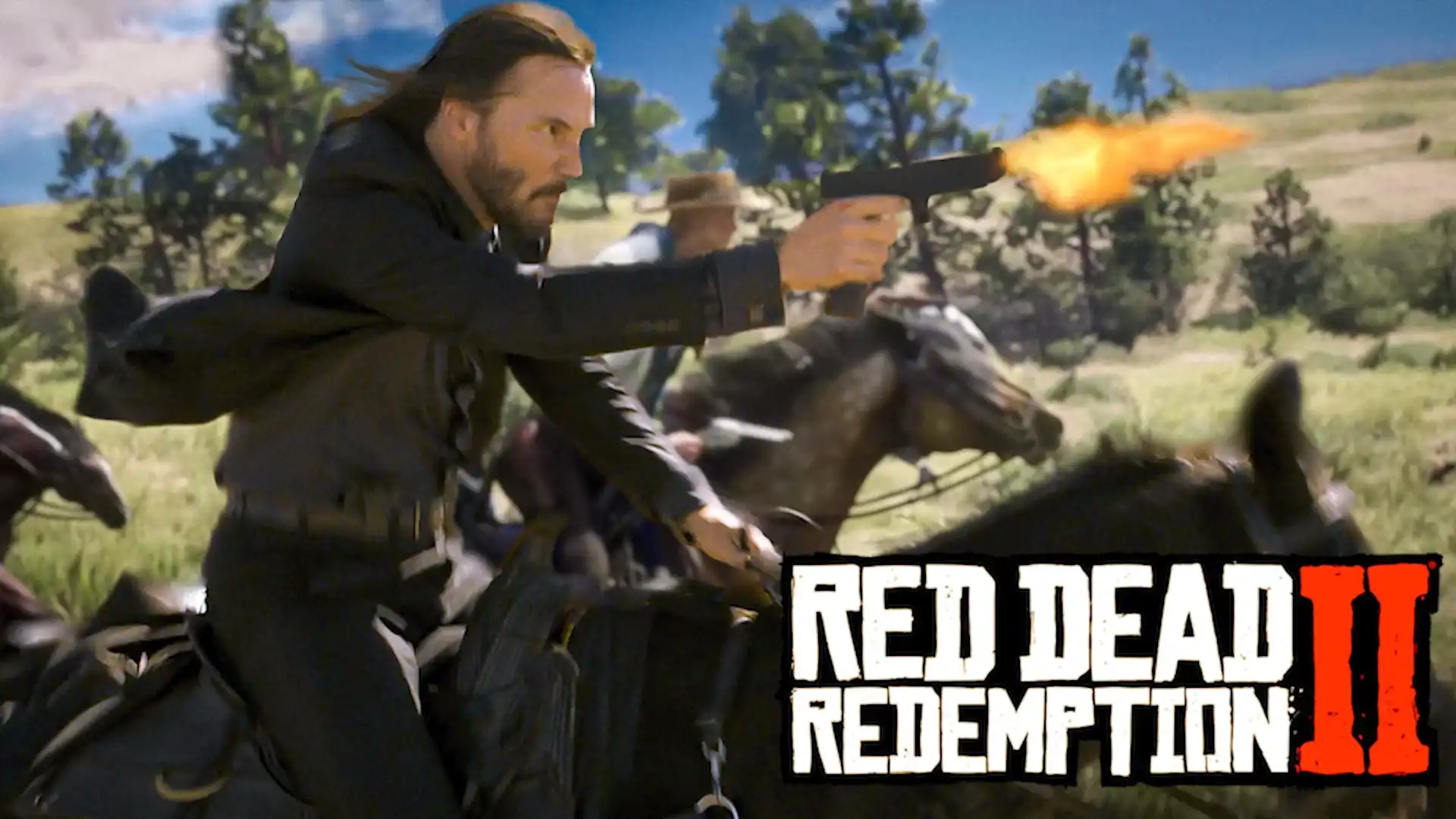 Джон Уик устроил кровавую бойню в мире Red Dead Redemption 2