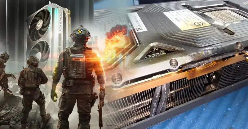 Видеокарта RTX 5090 воспламенилась во время игры в Battlefield 6