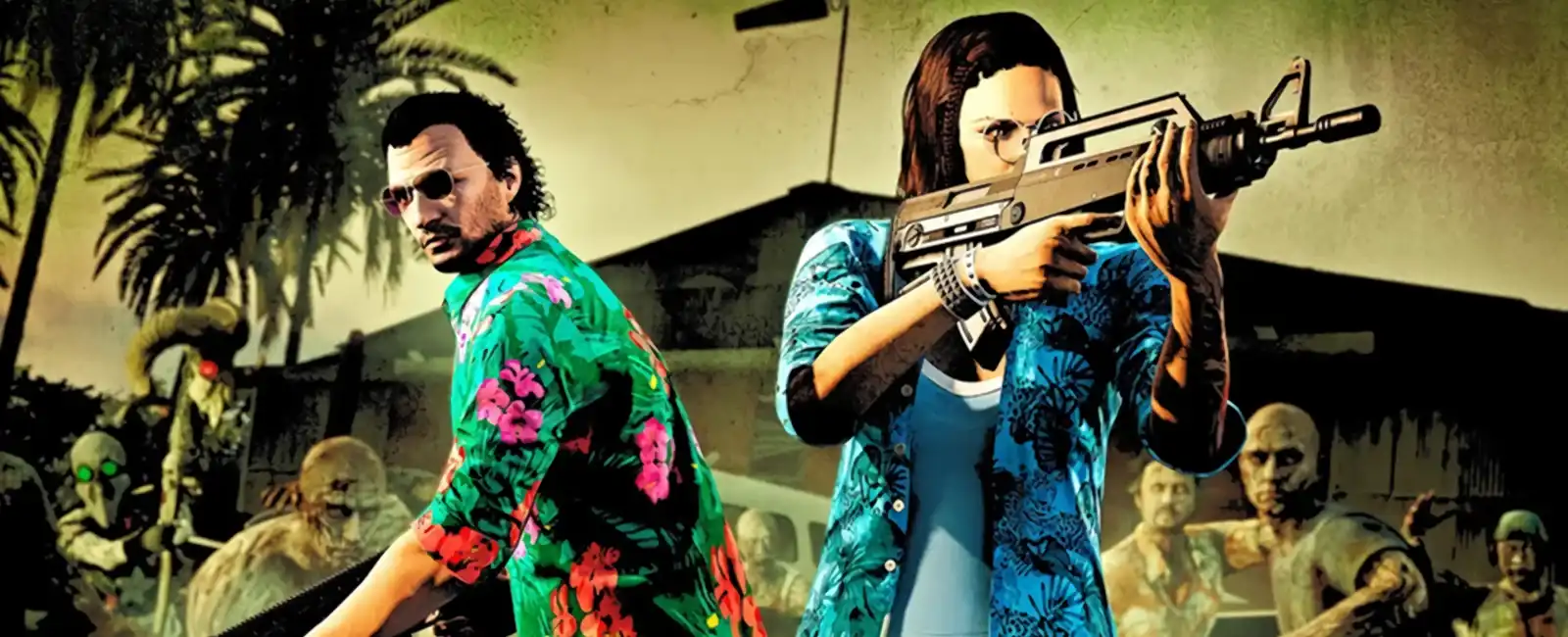 GTA Online запустила режим зомби-выживания на острове Кайо-Перико