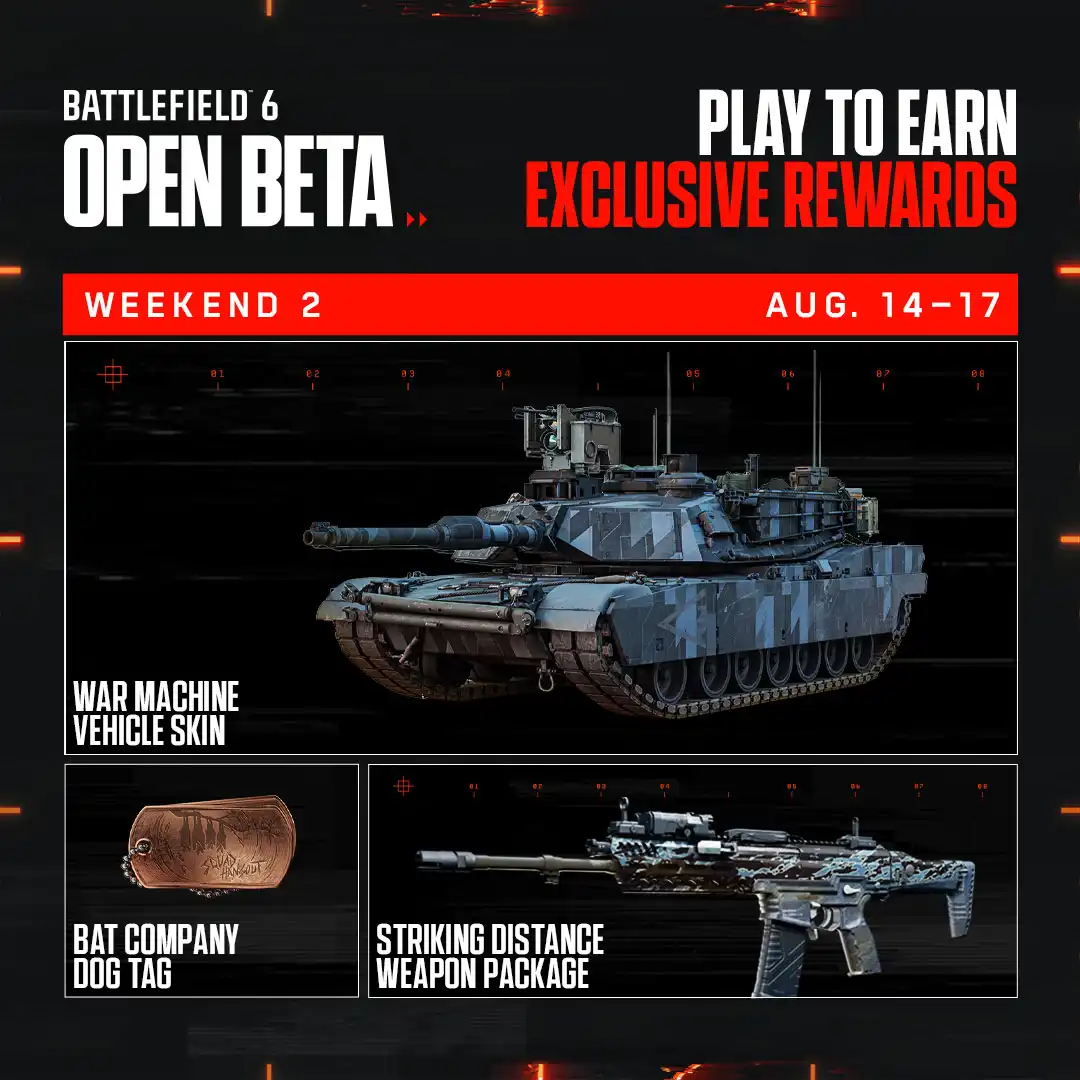 Второй этап открытого бета-тестирования Battlefield 6 стал доступен для всех игроков