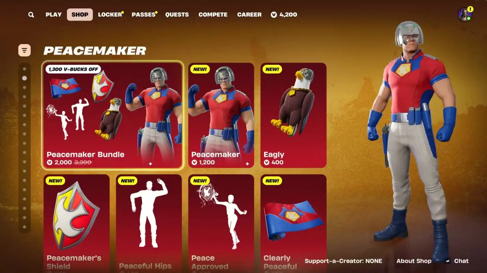 В Fortnite состоялась коллаборация с сериалом «Миротворец»