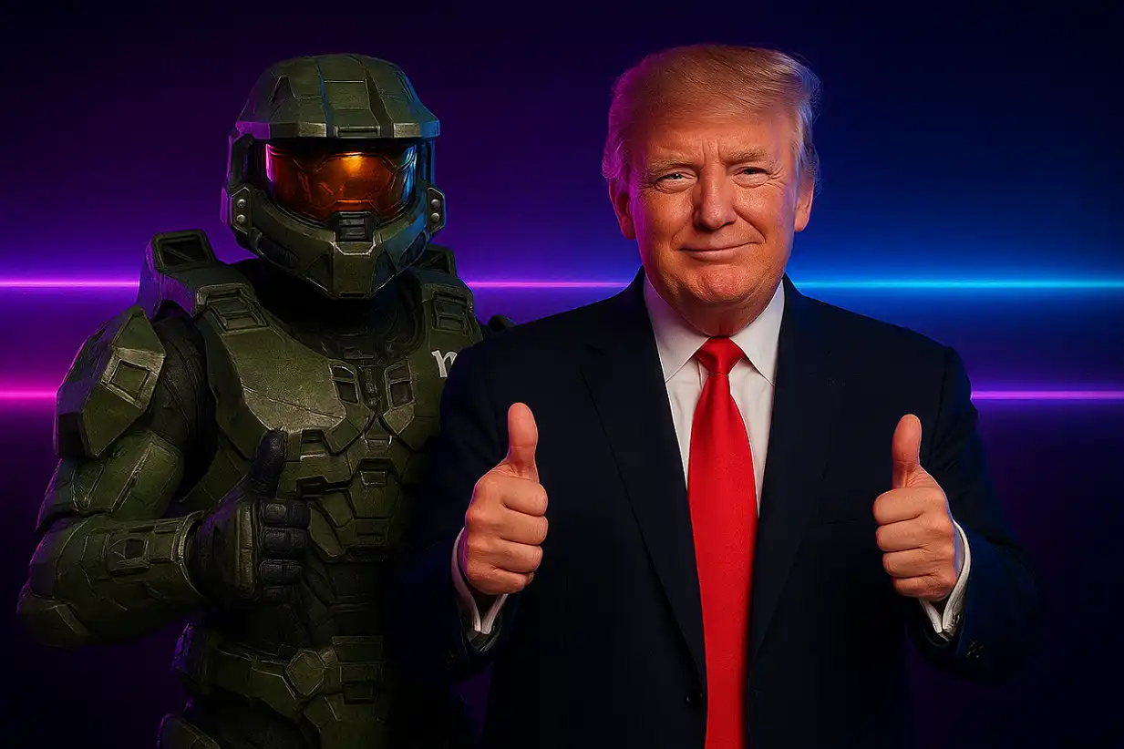Белый дом превратил Трампа в Мастера Чифа после анонса ремейка Halo