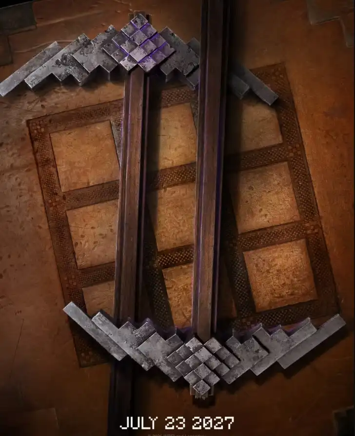 Warner Bros. раскрыла дату релиза «Minecraft в кино 2» и представила первый постер будущего хита