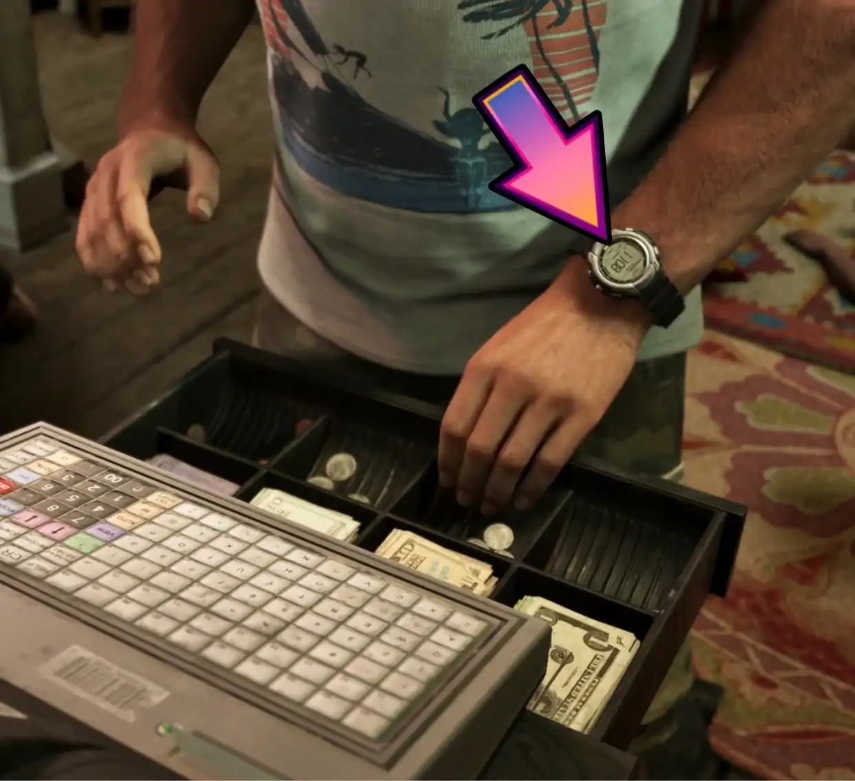 Фанаты GTA 6 уверены, что нашли дату выхода третьего трейлера на часах Джейсона