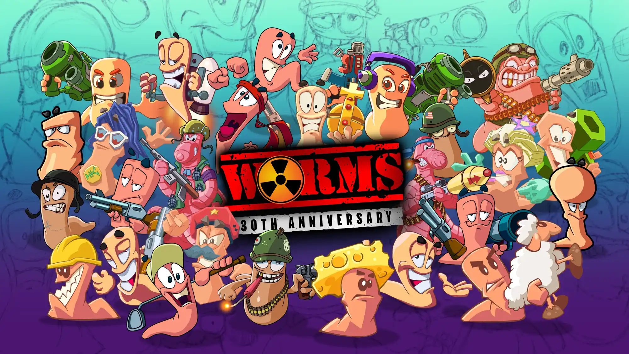 Серия Worms отметила 30-летие масштабной распродажей и подарками для игроков