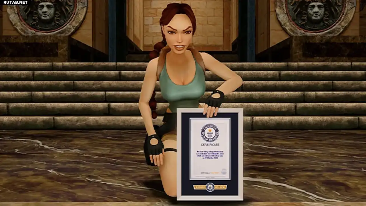 Лара Крофт установила два мировых рекорда и вошла в Книгу рекордов Гиннесса