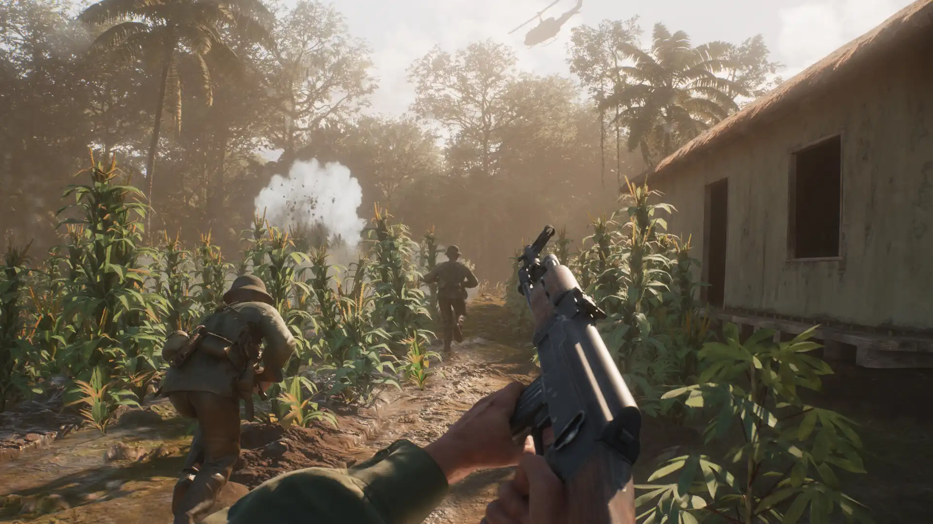 The first gameplay trailer for the shooter Hell Let Loose: Vietnam showcases jungle warfare