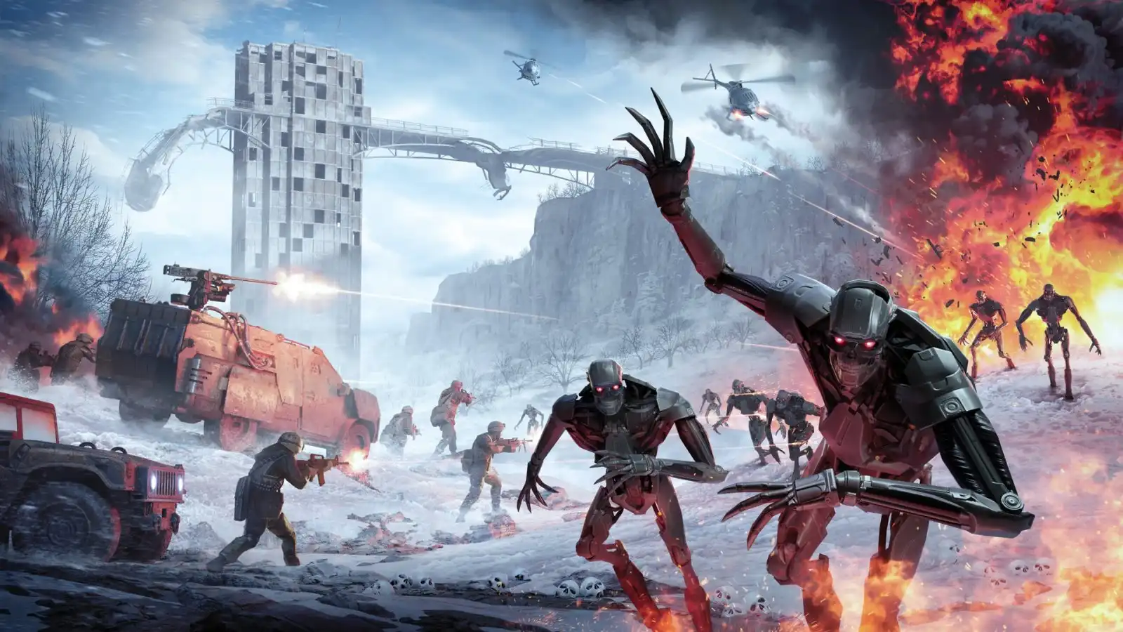 Анонсировано сюжетное дополнение Evolution для стратегии Terminator: Dark Fate Defiance