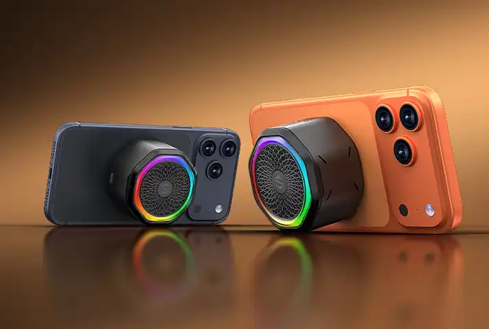 Black Shark unveils portable magnetic speaker for smartphones