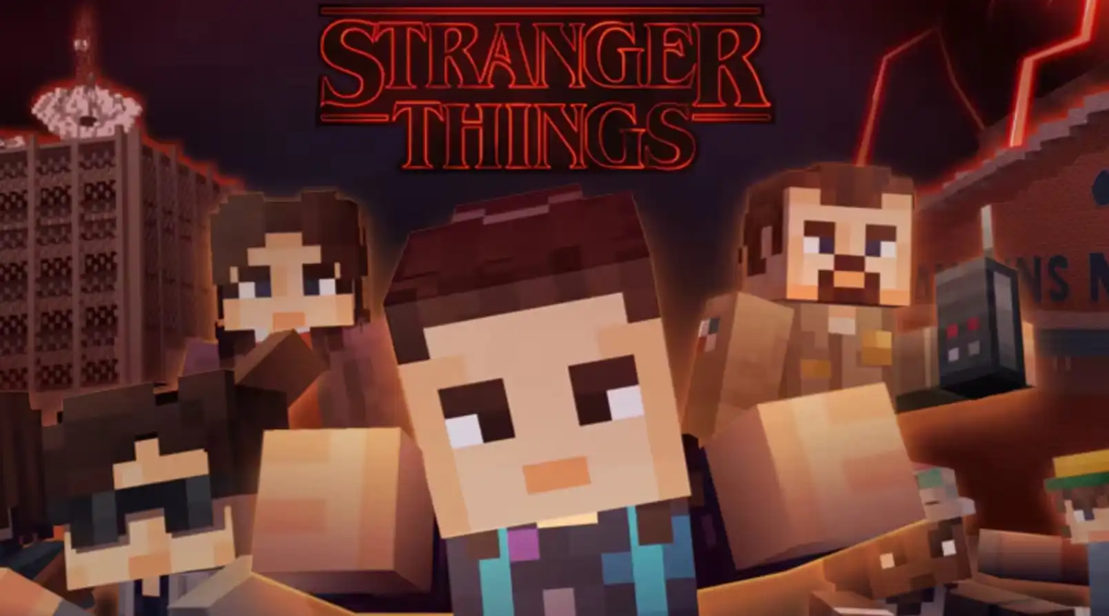 Minecraft gets a Stranger Things-themed expansion with unique characters
