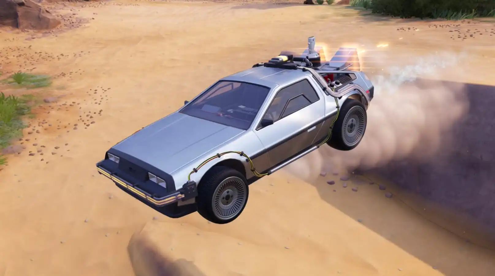 Fortnite is gearing up for a Back to the Future crossover – the first teaser has been revealed