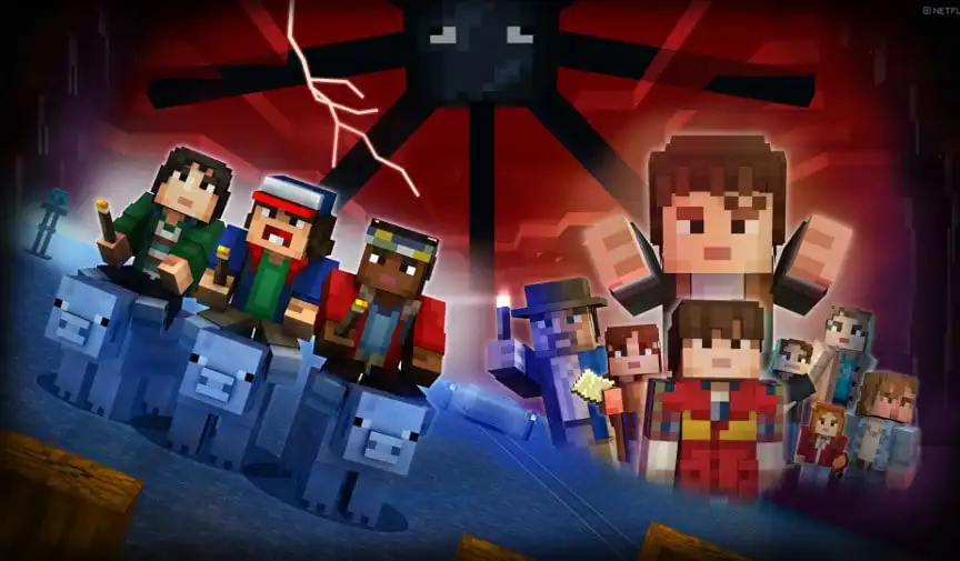 Minecraft gets a Stranger Things-themed expansion with unique characters