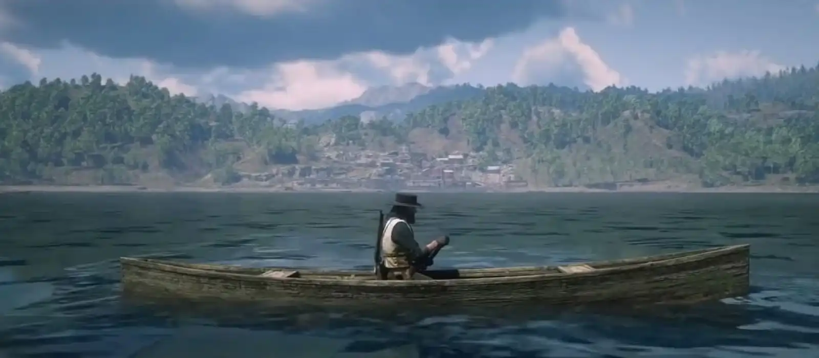 A modder has rowed one of Red Dead Redemption 2's longest rivers using a real-life rowing machine