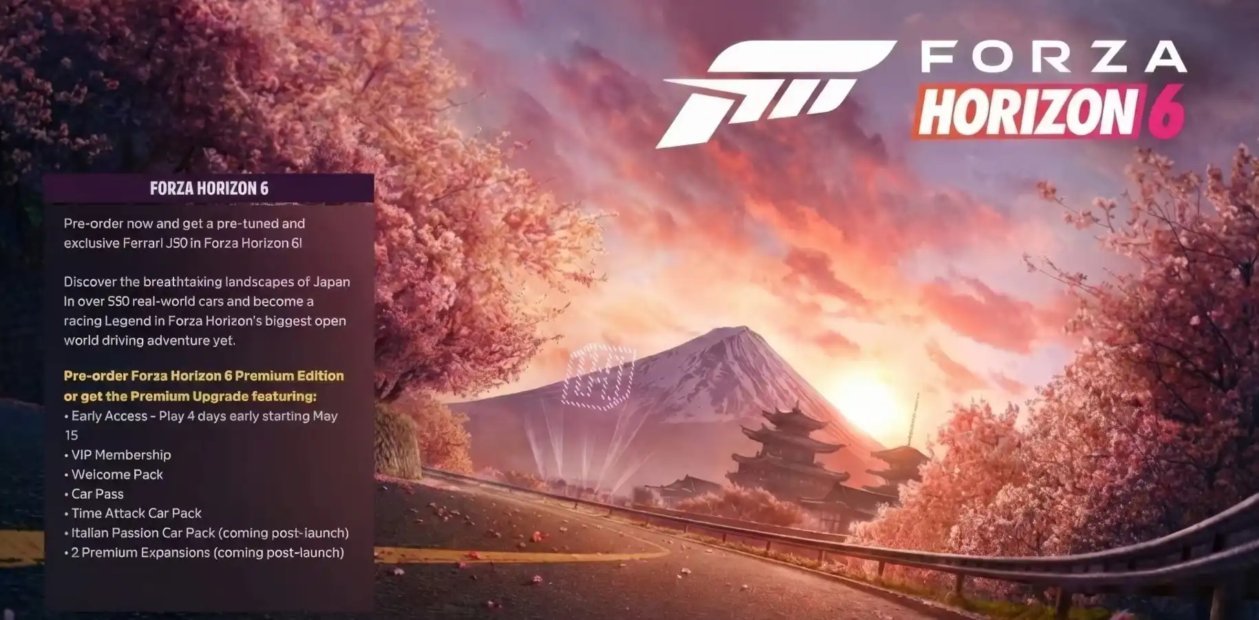 Forza Horizon 5 has given away the release date of Forza Horizon 6 ahead of schedule