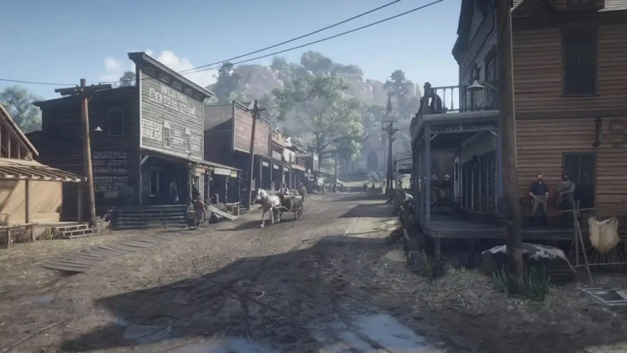 A blogger counted the inhabitants of Red Dead Redemption 2 and compared them to the real Wild West